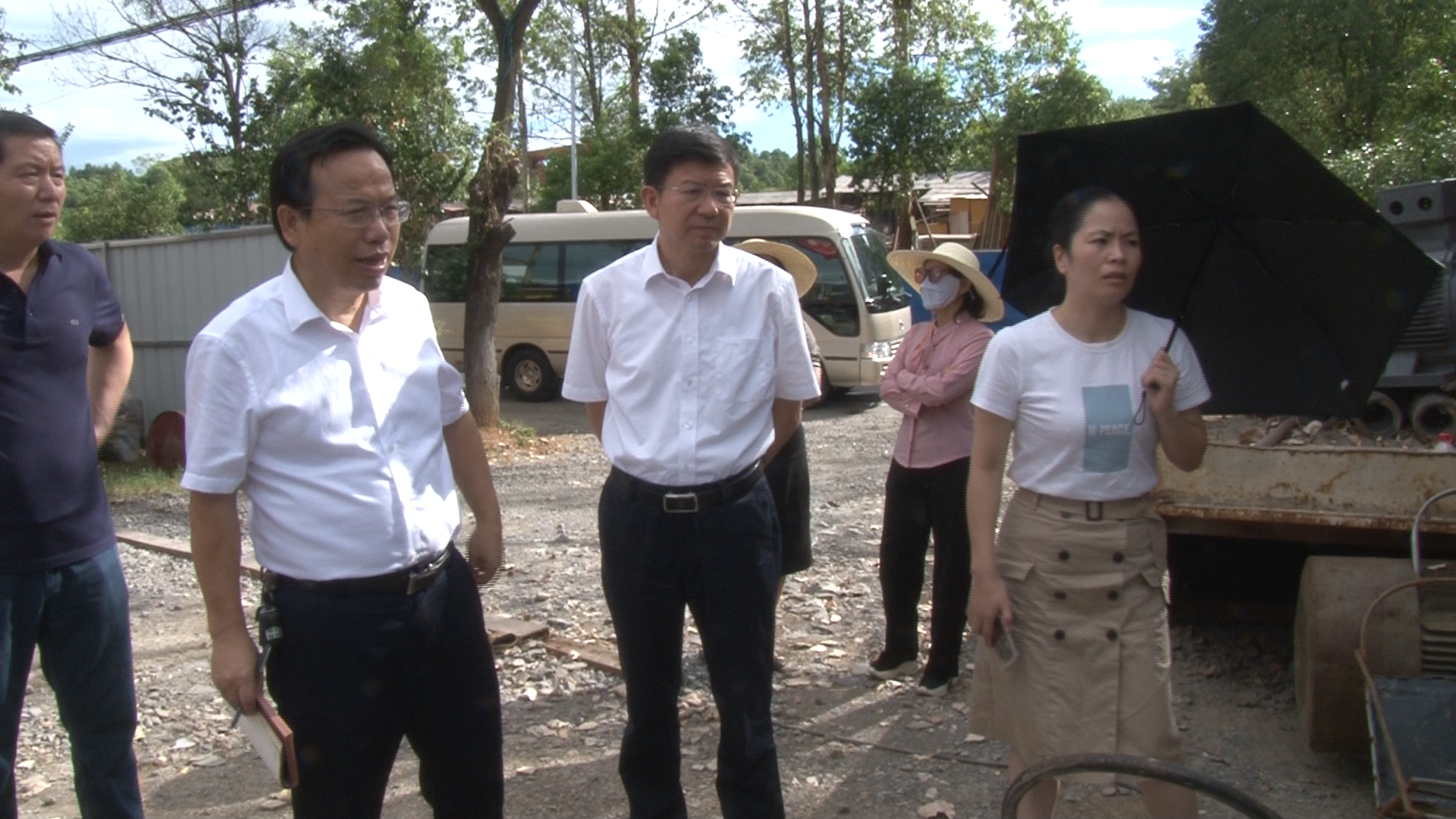 蒋良铁调研督导首届中国茶油节暨全国油茶产业建设现场会建设情况