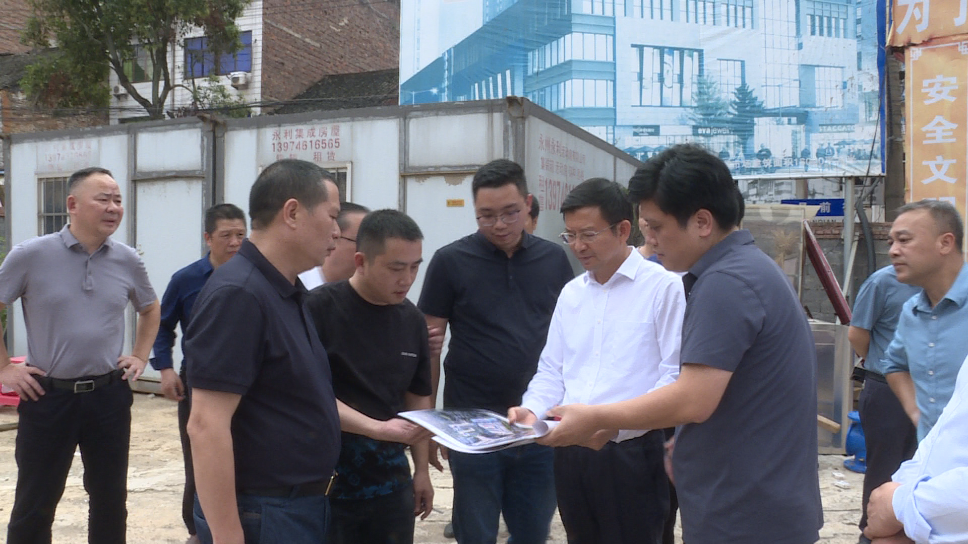 蒋良铁调研重点项目推进情况_动态要闻_湖南省永州市祁阳市人民政府网